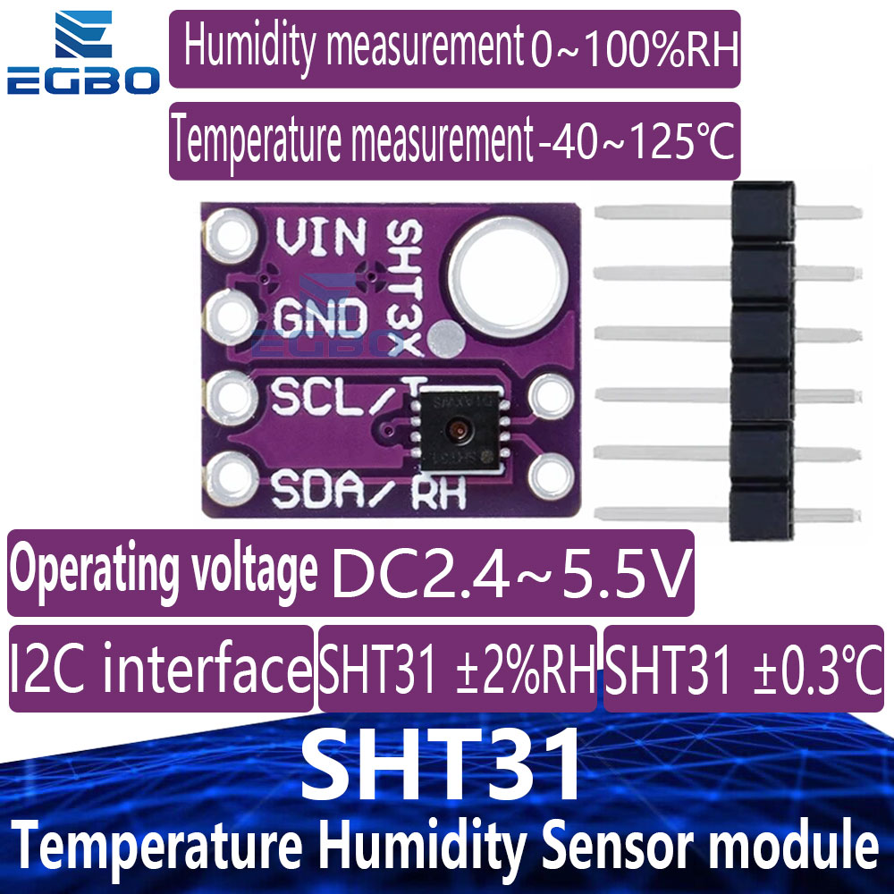 1 STKS SHT31 Temperatuur & SHT - Sht31 recensie en prijs