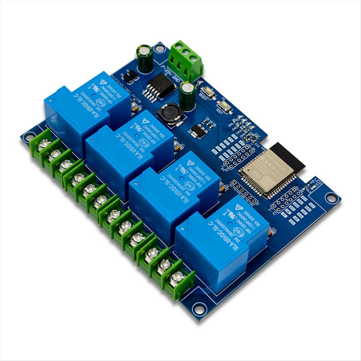 HDL 4-kanaals relaismodule 30A - Relay Module 4 Channel recensie en prijs