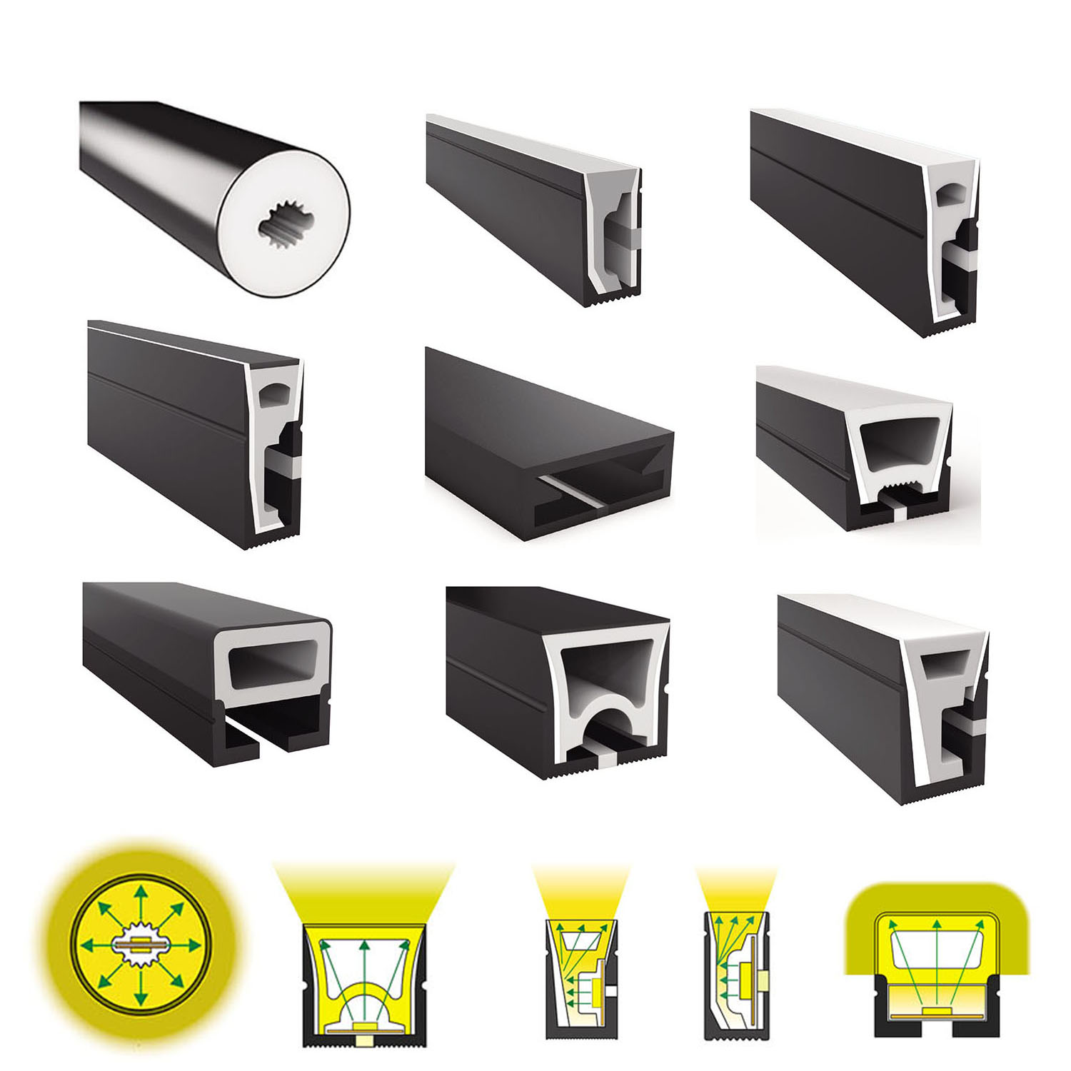 WS2812B WS2811 Led Neon Touw B - Ws2812B Strip 5V recensie en prijs