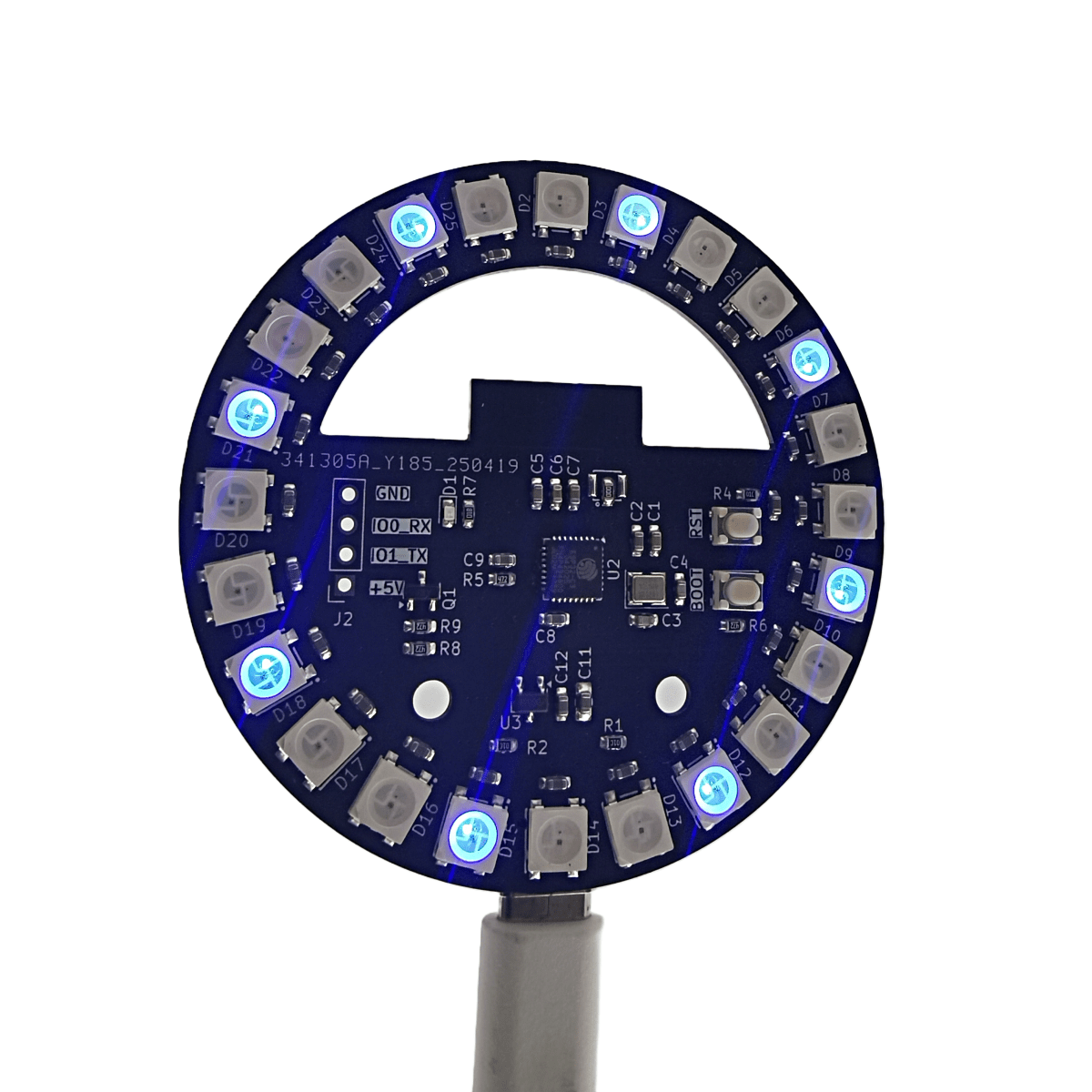 WLED ESP32-C3 ontwikkelingsbor - Ws2812B recensie en prijs