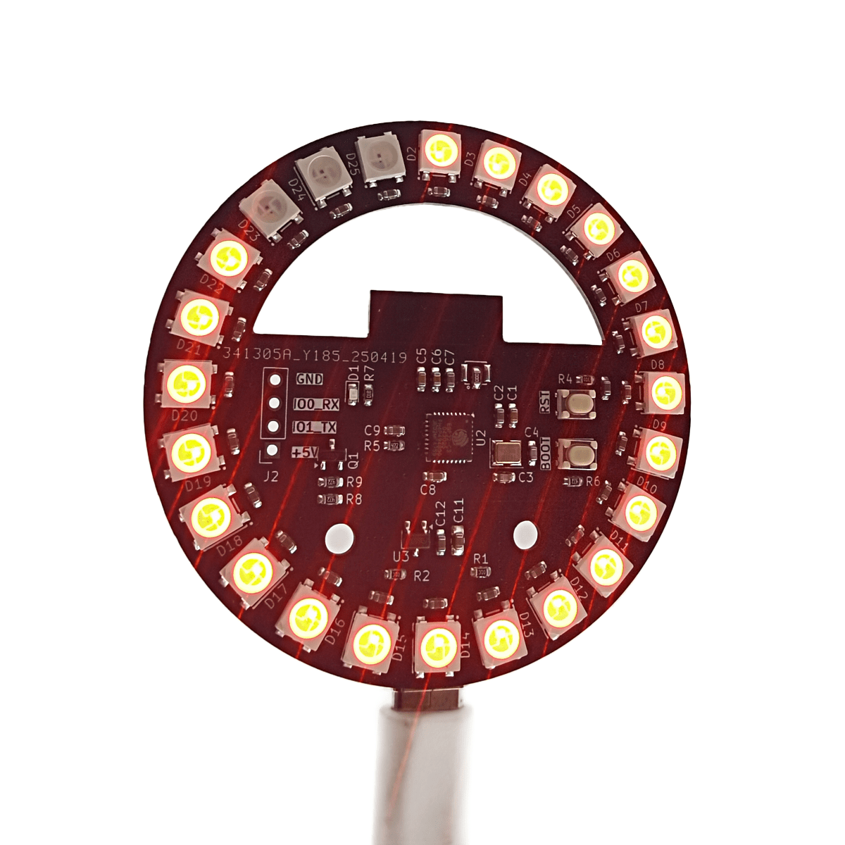 WLED ESP32-C3 ontwikkelingsbor - Ws2812B recensie en prijs