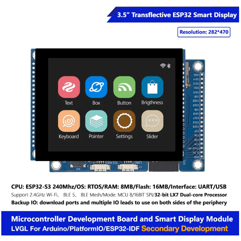 3,5 inch transflectief TFT LCD - Ssd1306 recensie en prijs