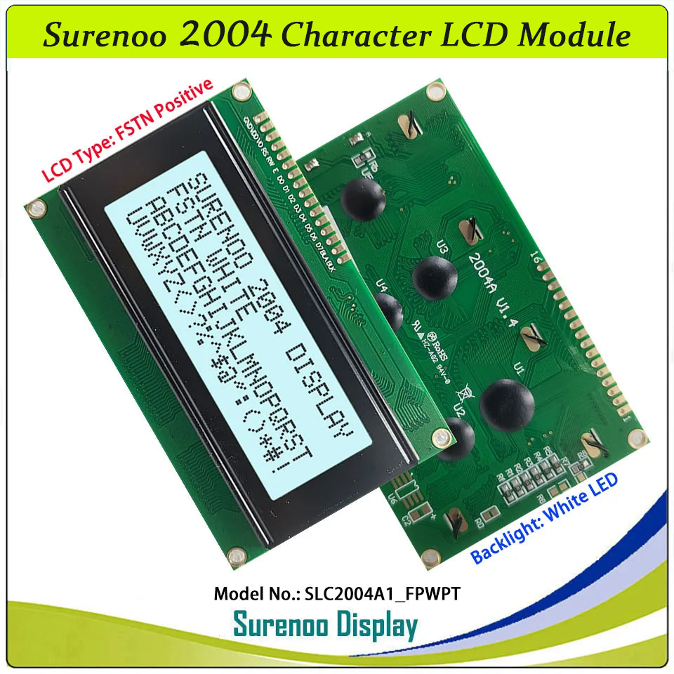 Surenoo 204 20X4 2004 Karakter - Lcd 1602 recensie en prijs